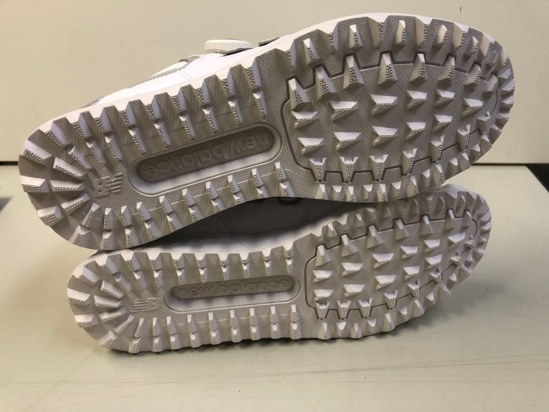 【未使用】New Balance 574 ゴルフシューズ ホワイト ③