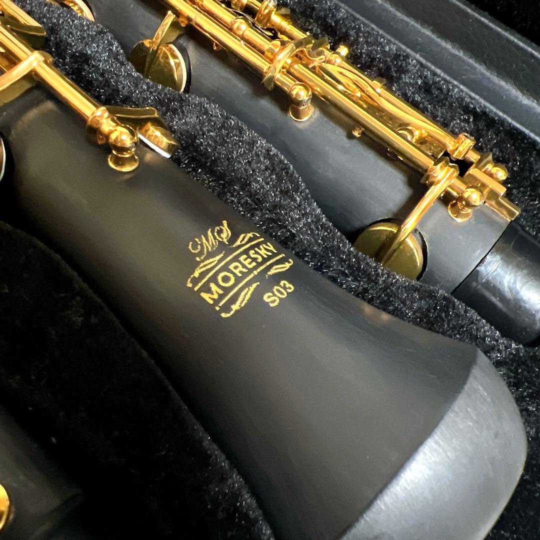 【未使用に近い】MORESKY S03 オーボエ　管楽器　　吹奏楽　樹脂製