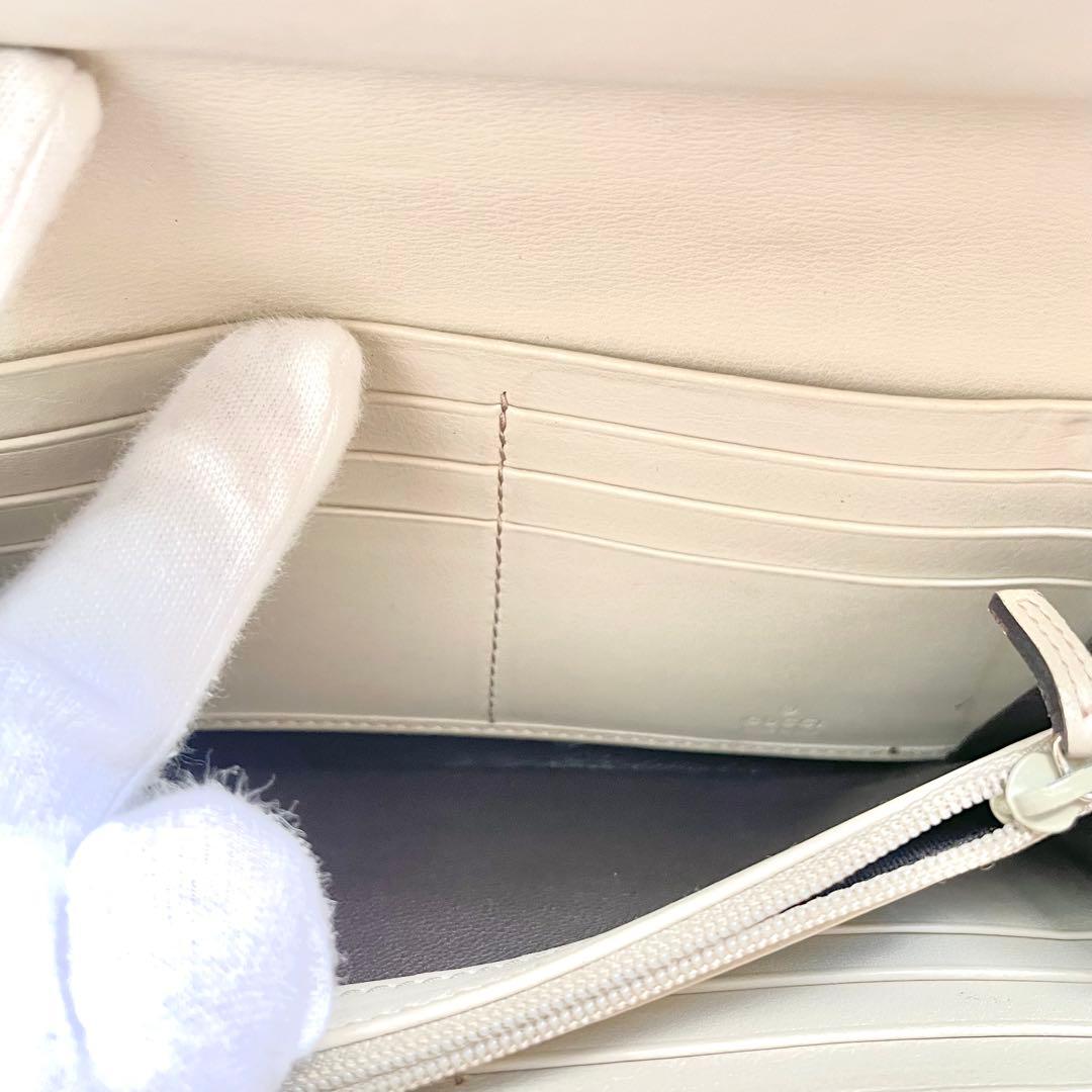 GUCCI グッチ　シマ ラブリー インターロッキング　長財布　1220-⑤