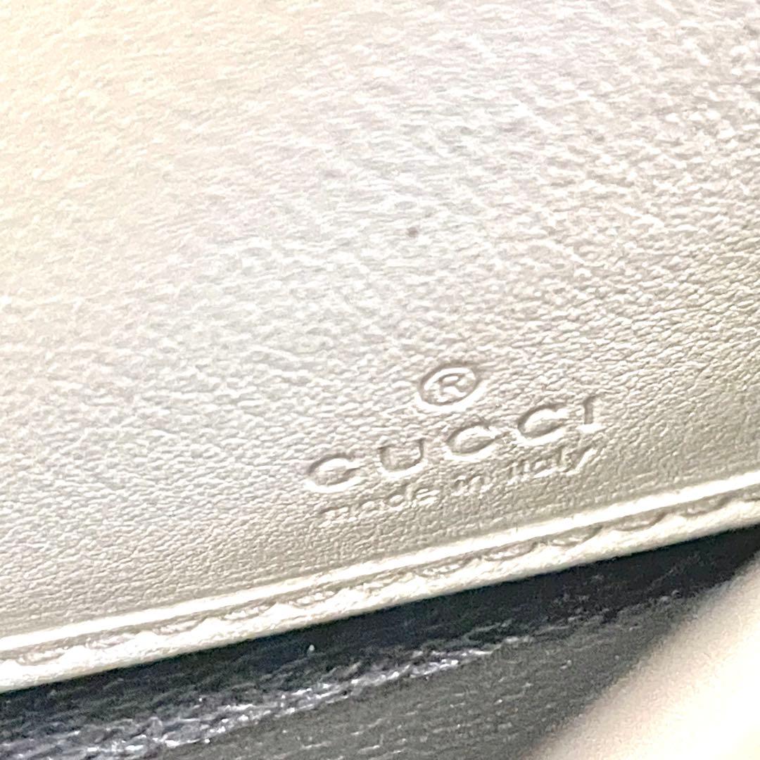 GUCCI グッチ　シマ ラブリー インターロッキング　長財布　1220-⑤