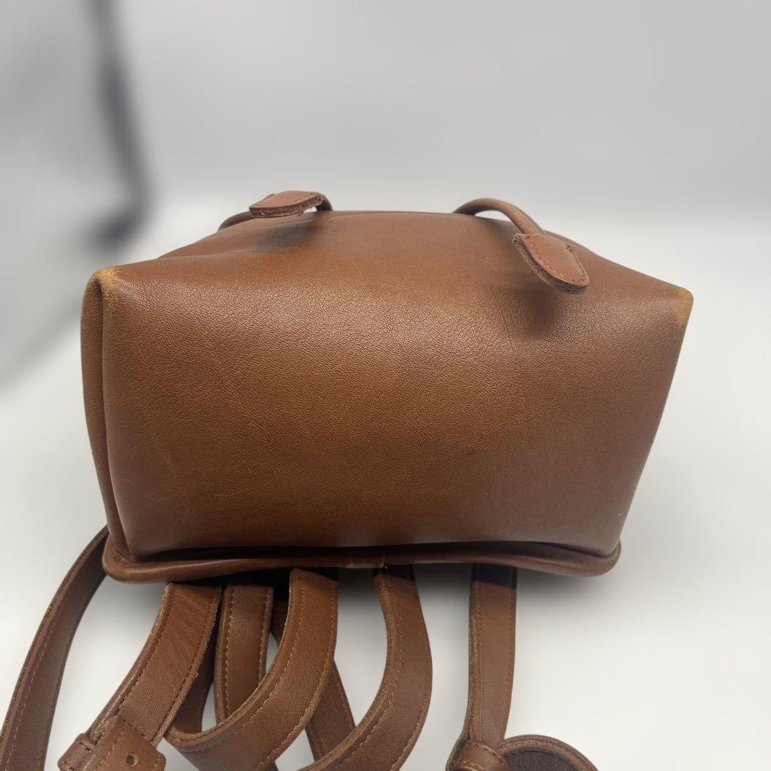 美品✨オールドコーチ COACH ターンロック グラブタンレザー ミニリュック茶