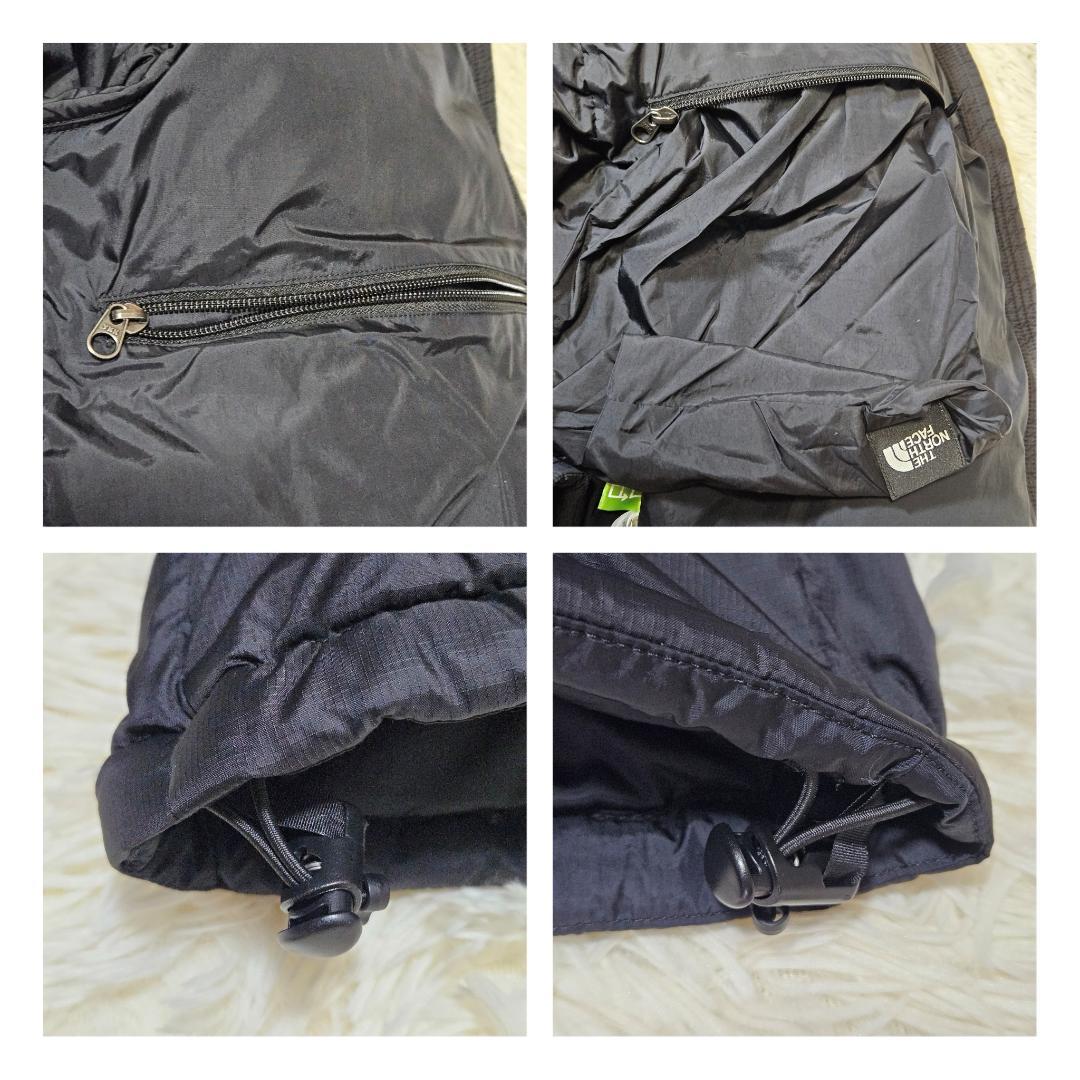 美品 黒 ND91841 L クリーニング済 ヌプシ ダウンジャケット フーディ