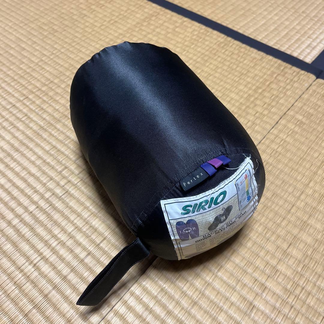 【レア ビンテージ】SIRIO シリオ ダウンシュラフ ダックダウン500g秋冬