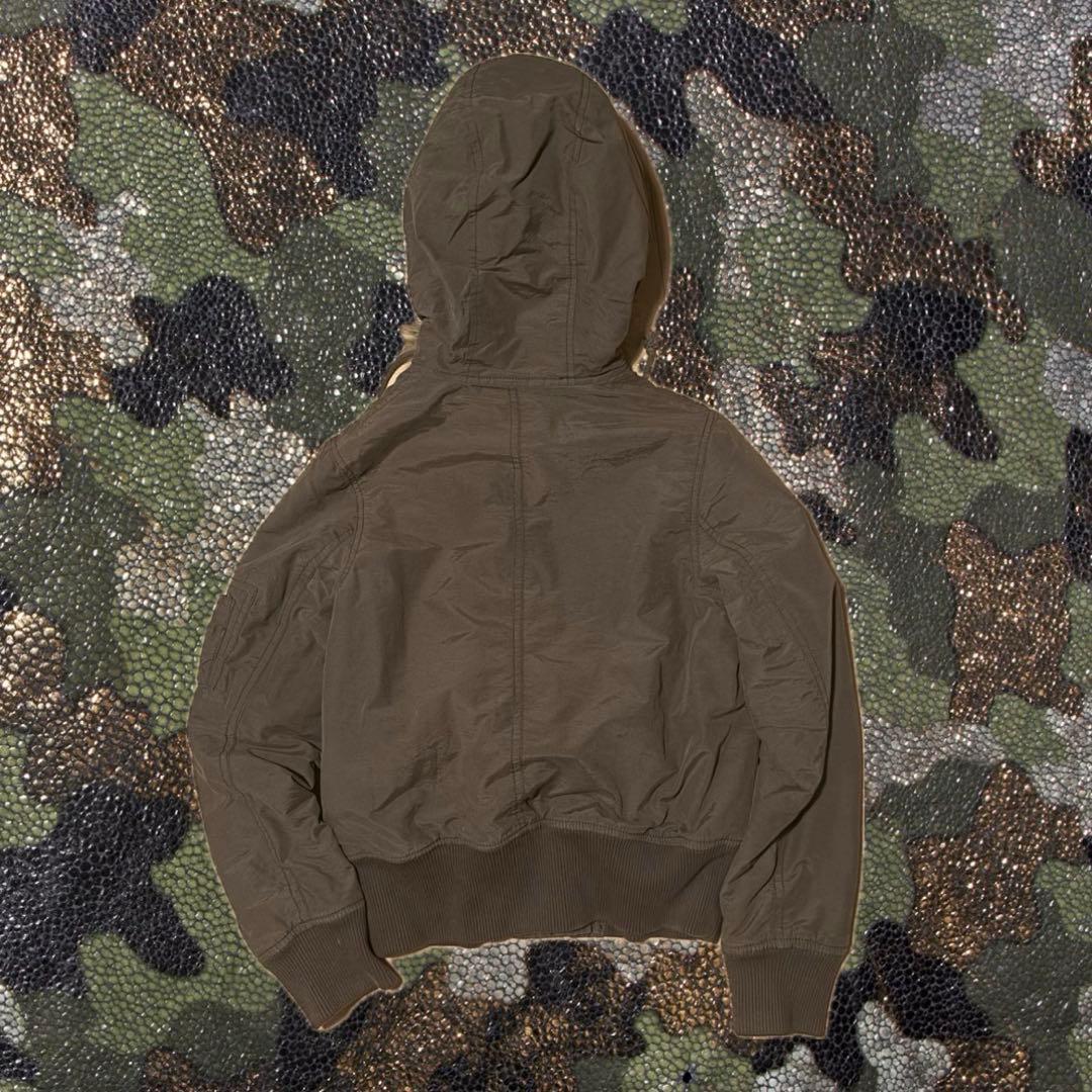 長*樹様 00s archive n2b ma1 ファー付き　フライト　ジャケッ