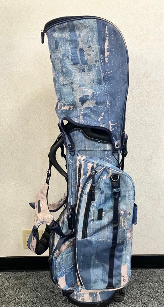 FDMTL x master-piece GOLF キャディーバッグ・デニム柄