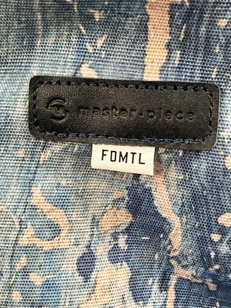 FDMTL x master-piece GOLF キャディーバッグ・デニム柄