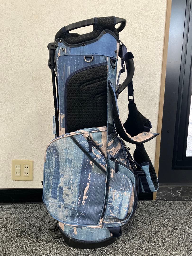 FDMTL x master-piece GOLF キャディーバッグ・デニム柄