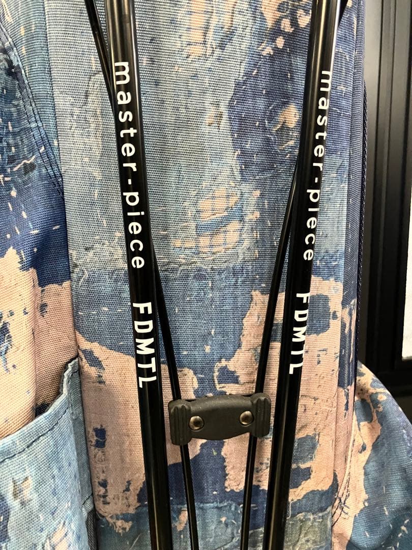 FDMTL x master-piece GOLF キャディーバッグ・デニム柄