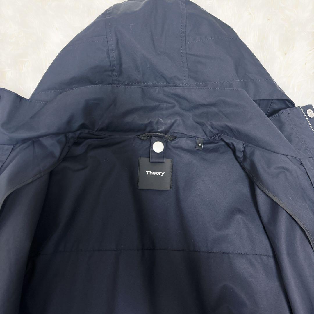 【美品✨】　theory セオリー ナイロン フード モッズコート 現行タグ