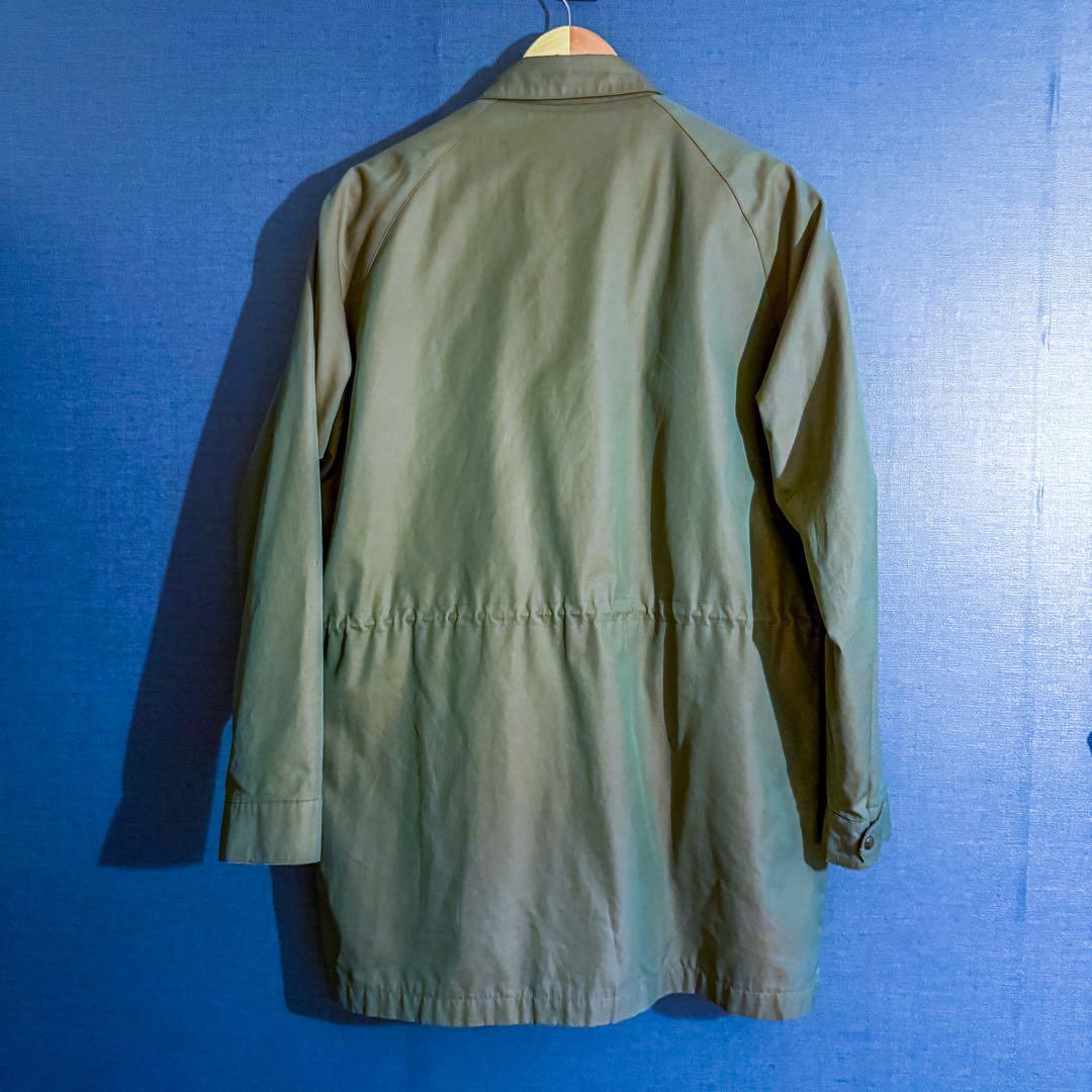 【希少】burberrys 80s 一枚袖　玉虫　カーキ　ハンティングジャケット