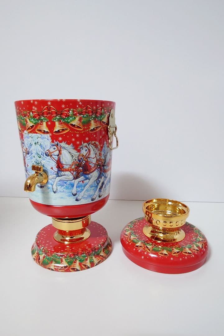 1点限り】【可愛いロシア雑貨】サモワール型小物入れ 紅茶缶 - メルカリ