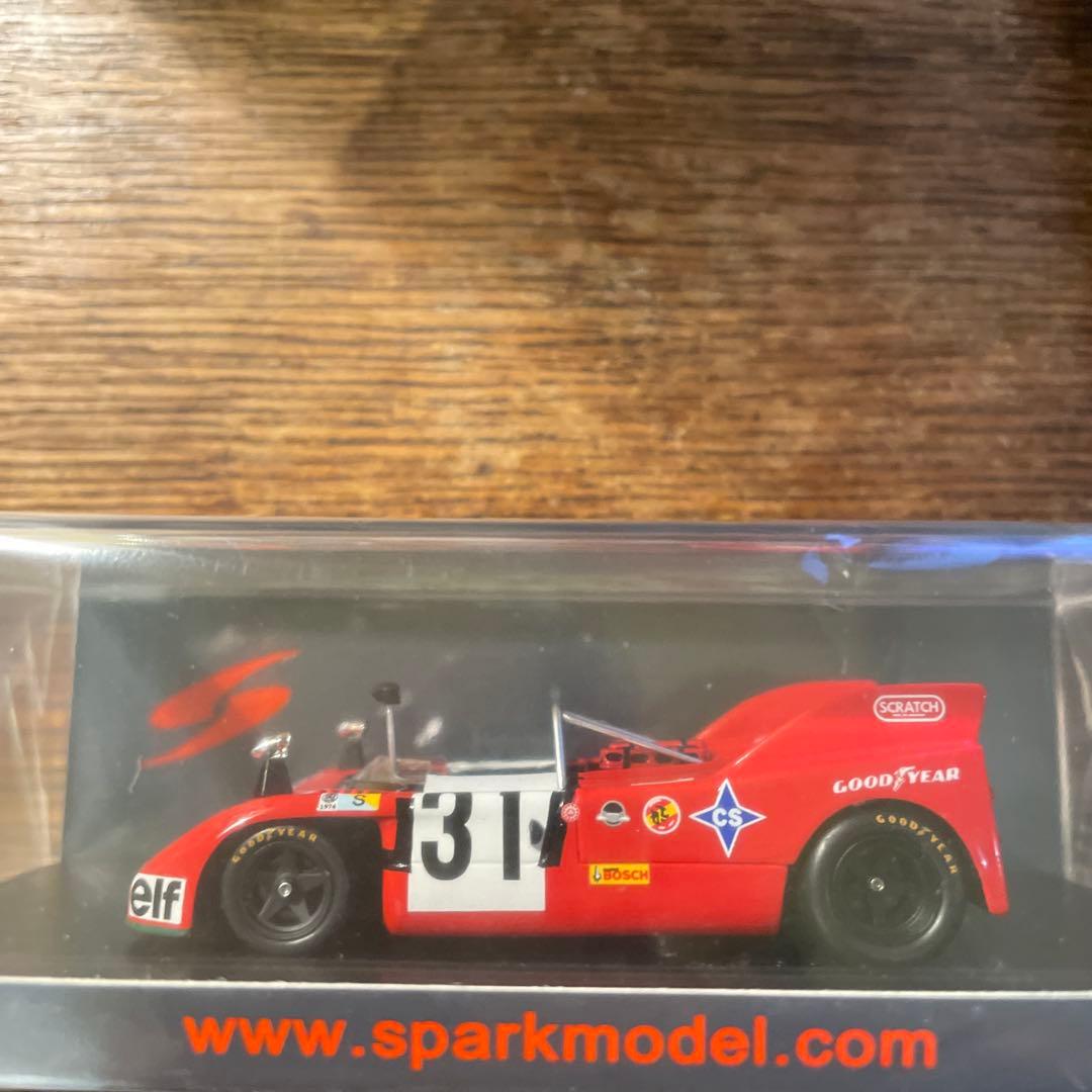 絶版 1/43 スパーク ポルシェ 908/03 ルマン24時間 1974 - メルカリ