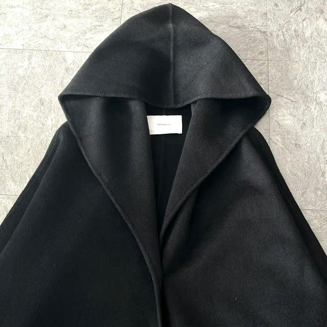 くうくう様　極美品 フレームワーク ハミルトンリバーフーディポンチョ ゆったり