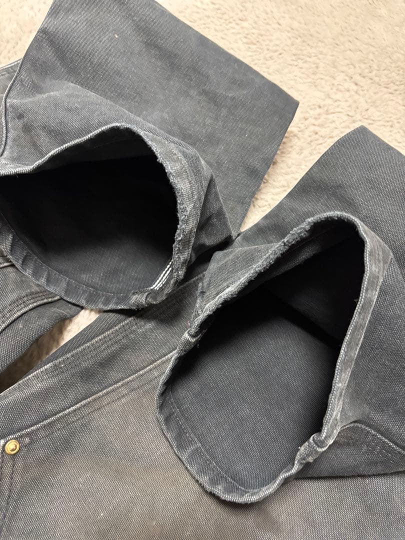 パ*ー様 Carhartt ダブルニー ペインターパンツ ブラック W30