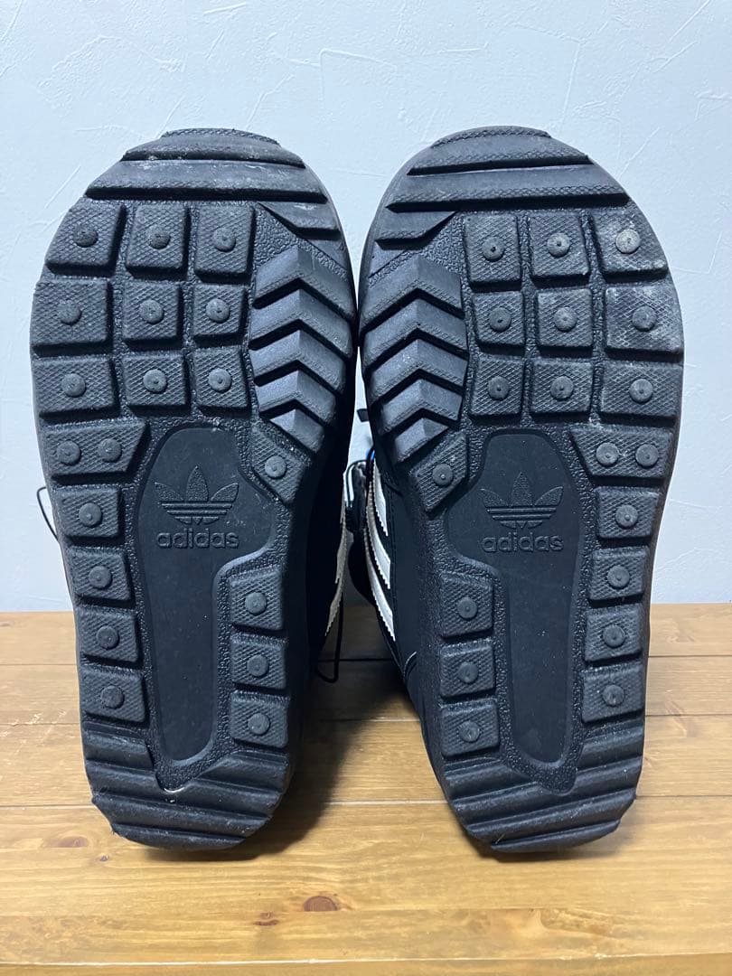 美品 adidas スノーボードブーツ ZX500 27cm 黒/青 箱付き