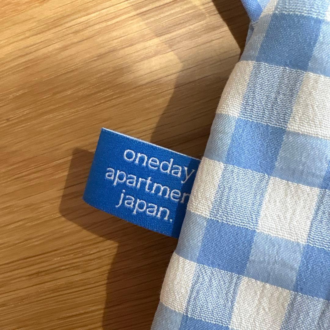 f*a様 yurika akutsu ユリカアクツ ワンアパ 水色チェックリュッ