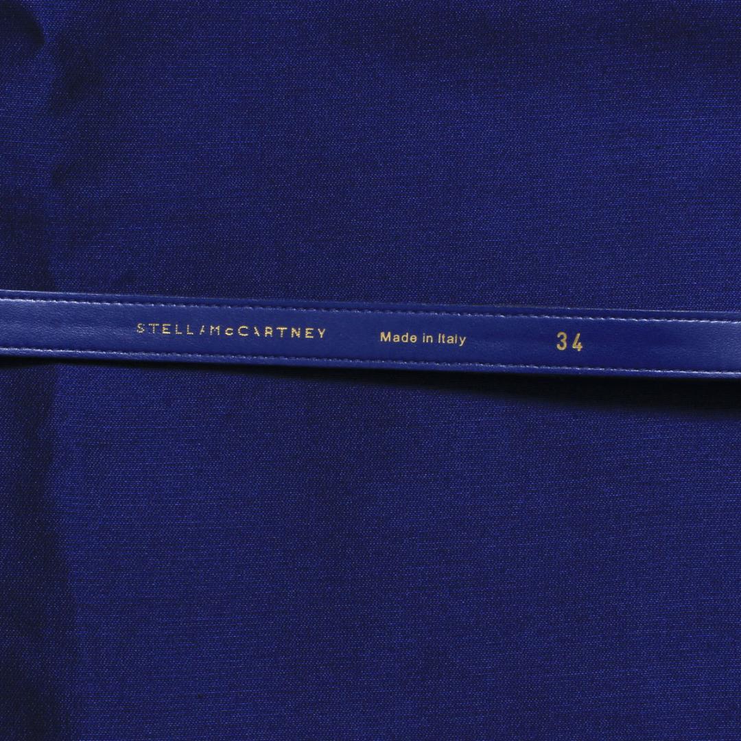 新品 STELLA McCARTNEY ワンショルダードレス ワンピース ブルー