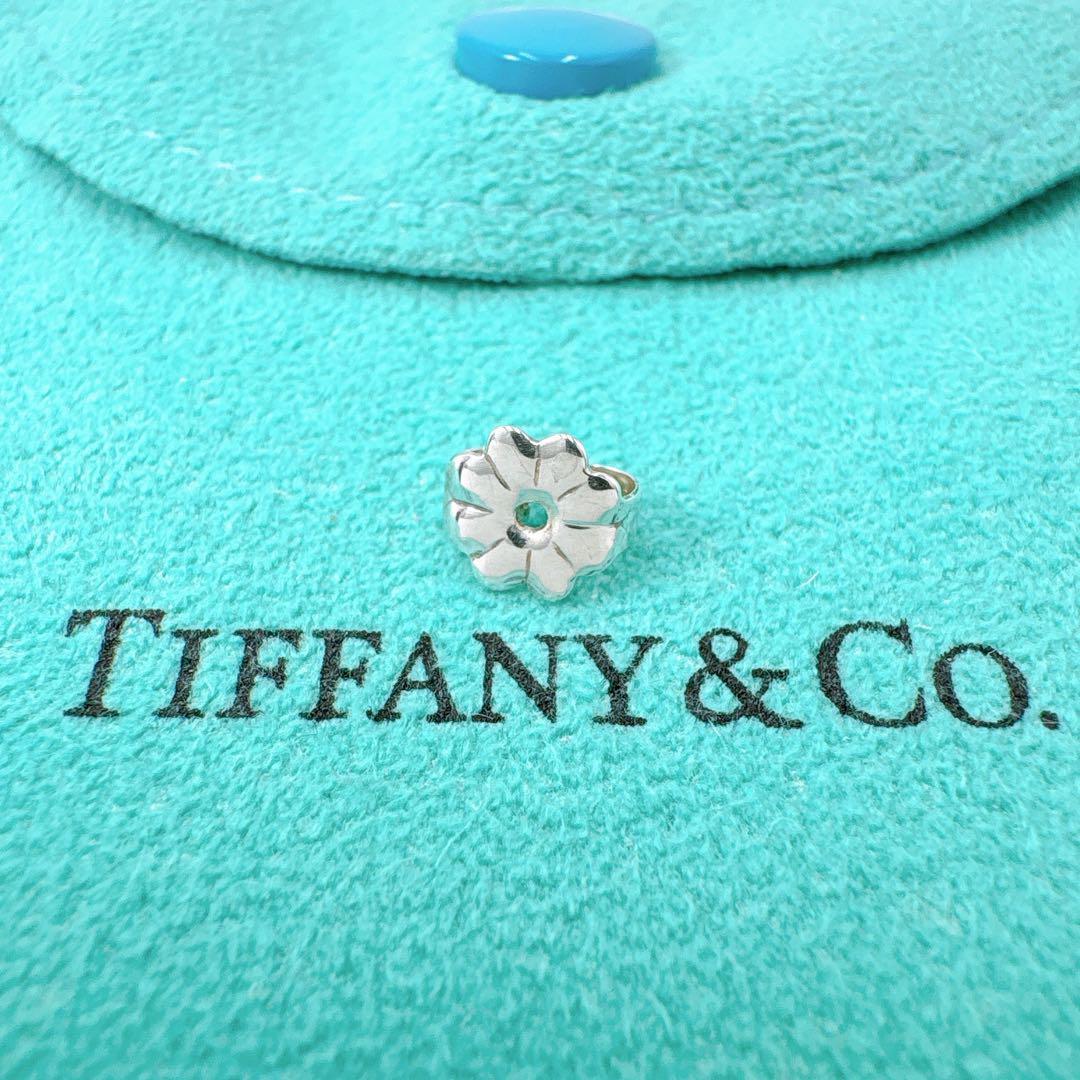 美品 オールドティファニー バンブー 片耳 ピアス シルバー925