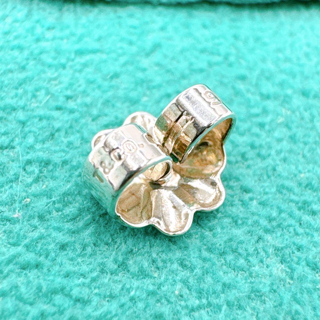 美品 オールドティファニー バンブー 片耳 ピアス シルバー925