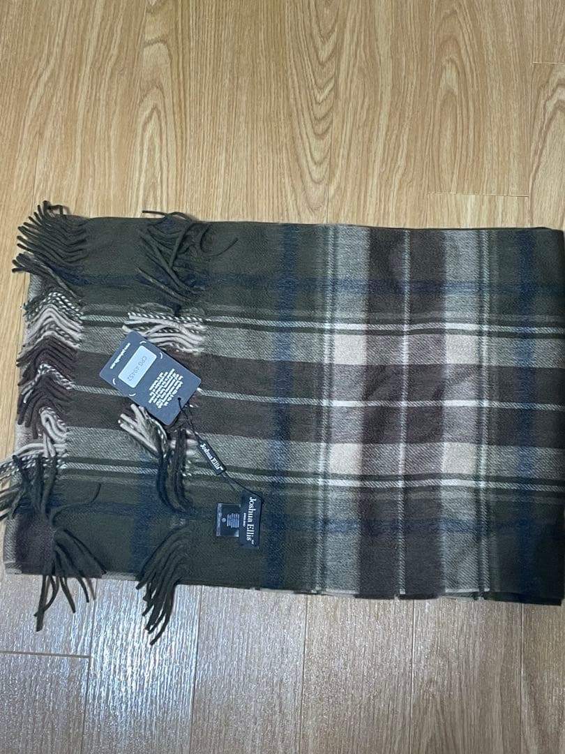 ⭐️今だけ70%オフ❗️ 新品未使用　Joshua Ellis マフラー ベージュ