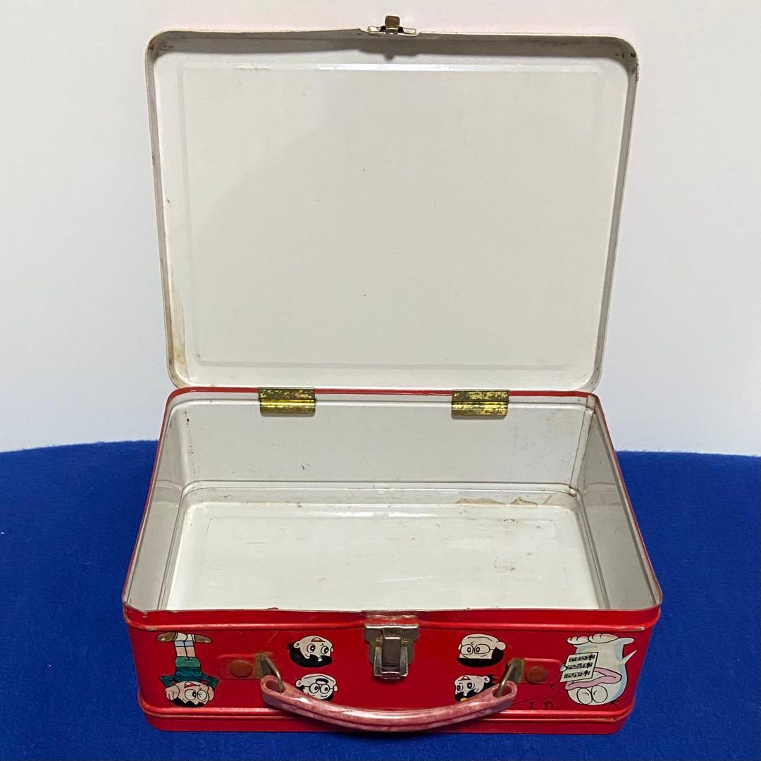 不二家　オバケのQ太郎　ブリキ　缶ケース　昭和レトロ　当時物　激レア　藤子不二雄