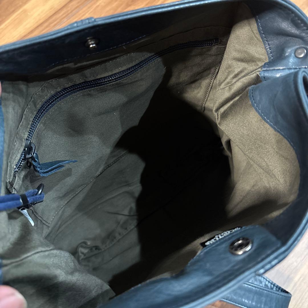 【美品】PORTER ポーター ラムレザー 本革製 ショルダーバッグ 小銭入れ付