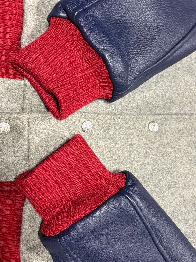 美品 schott ショット スタジャン Lサイズ