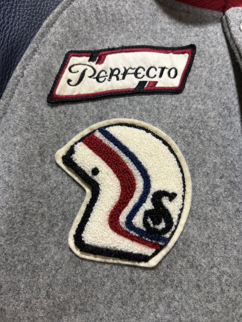 美品 schott ショット スタジャン Lサイズ