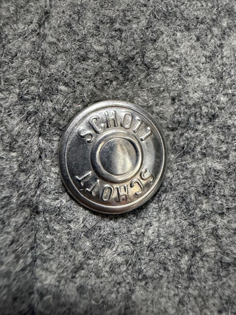 美品 schott ショット スタジャン Lサイズ