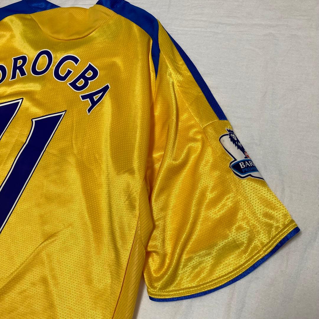 adidas チェルシー ドログバ 11番 アウェイユニフォーム 09/10