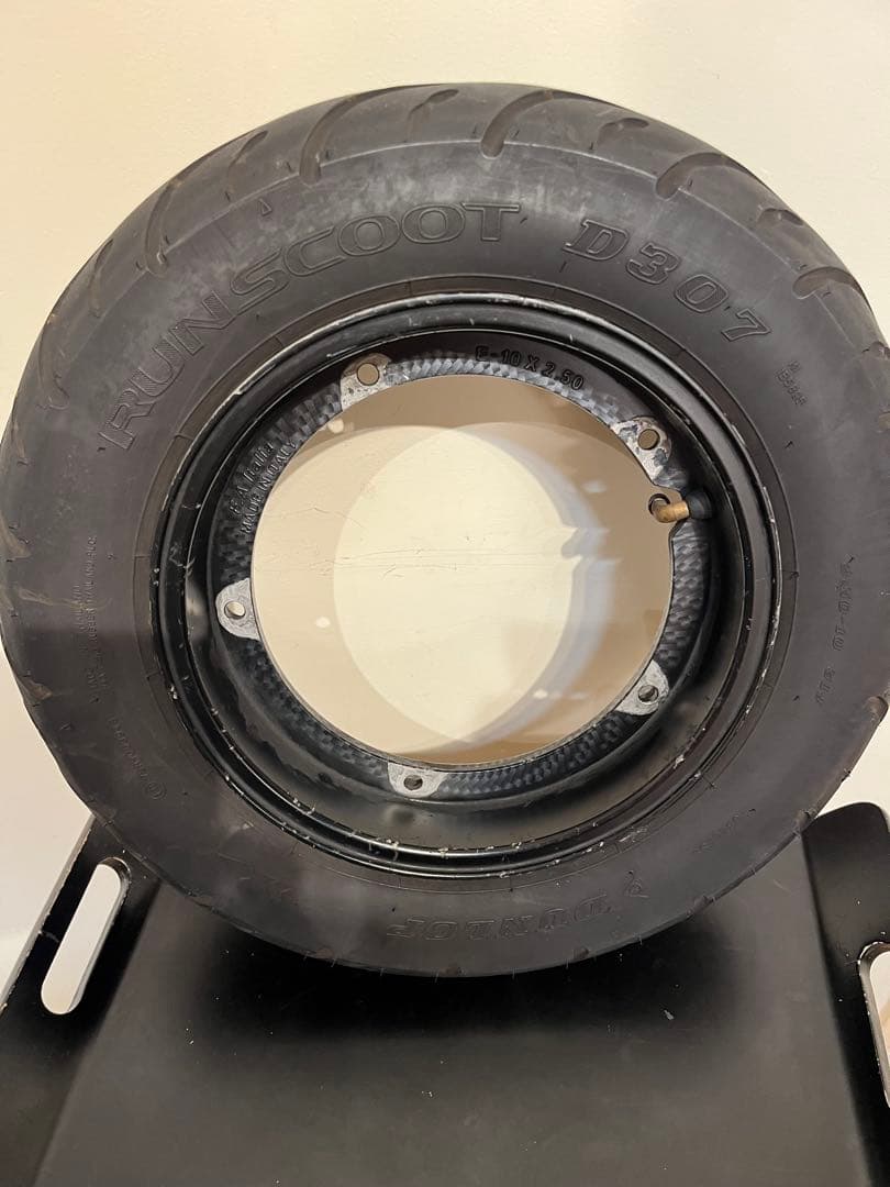 vespa px lmlスターデラックス用チューブレスアルミホイール2本セット