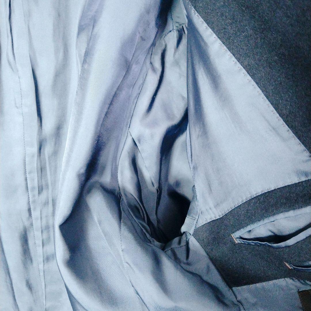 ✨未使用級 コムサメン チェスターコート アンゴラ ネイビー М ミドル