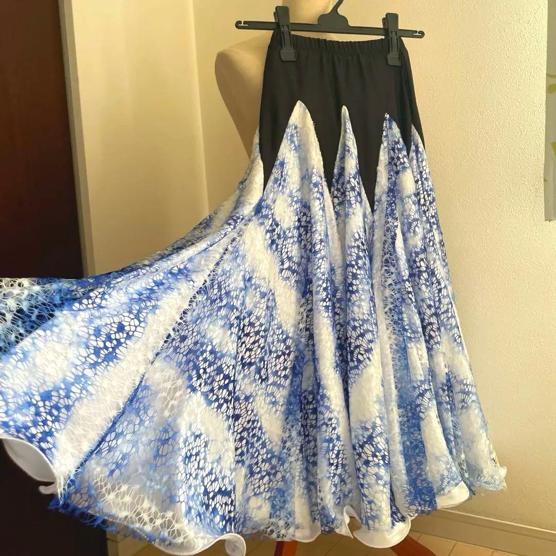 社交ダンス　スカート