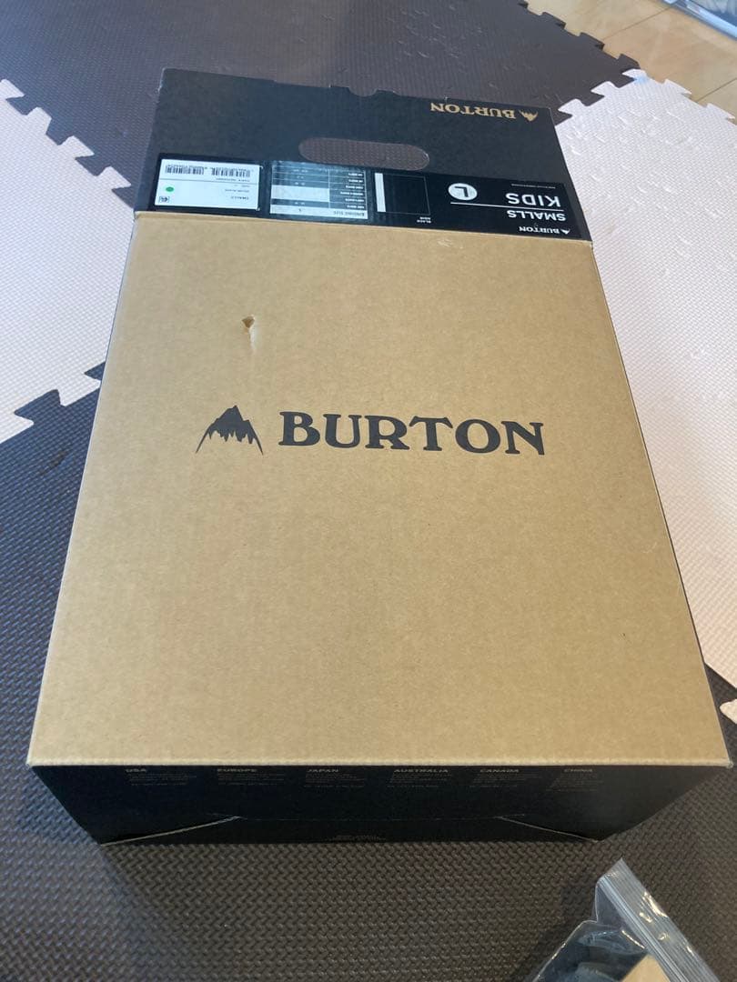 BURTON バインディング　SMALLS Lサイズ（キッズのLサイズ）バートン