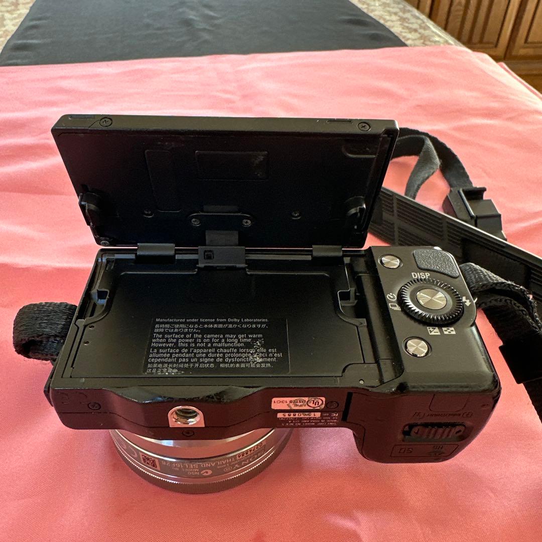 【動作確認済み】SONY NEX—5 Eマウント　ミラーレス一眼カメラ　ブラック