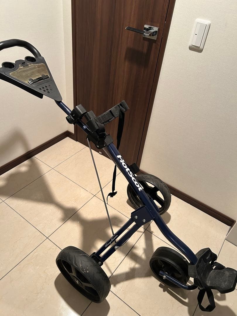 折りたたみ式　ゴルフ手押しカート　ゴルフプッシュカート