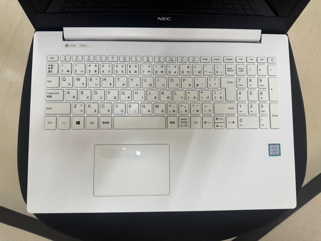 NEC ノートPC ホワイト