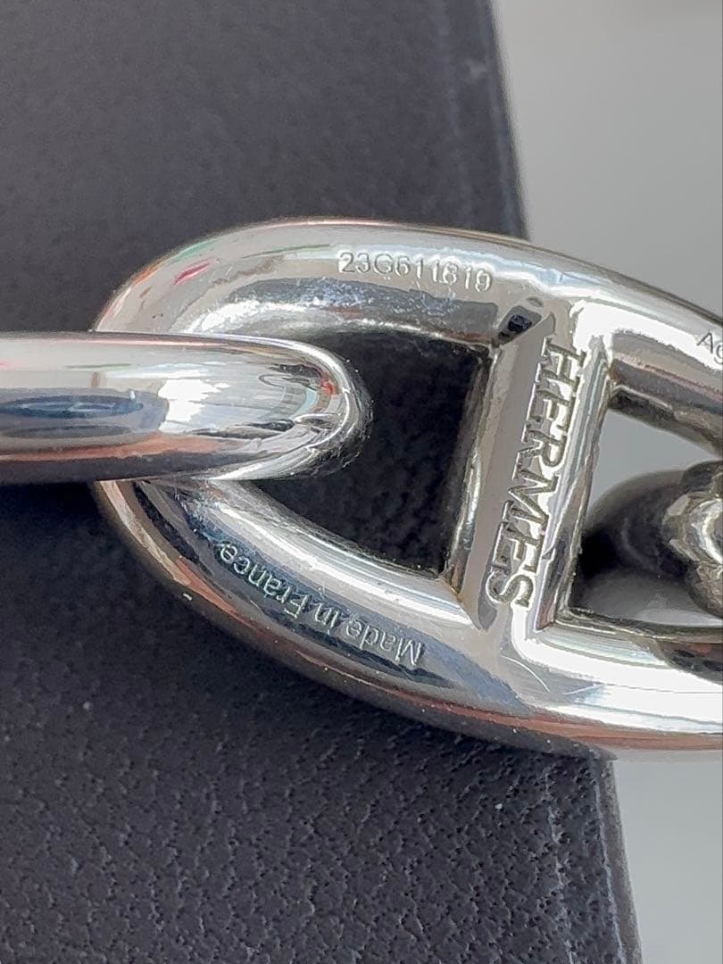 HERMES エルメスシェーヌダンクル ブレスレットGM12 新品未使用