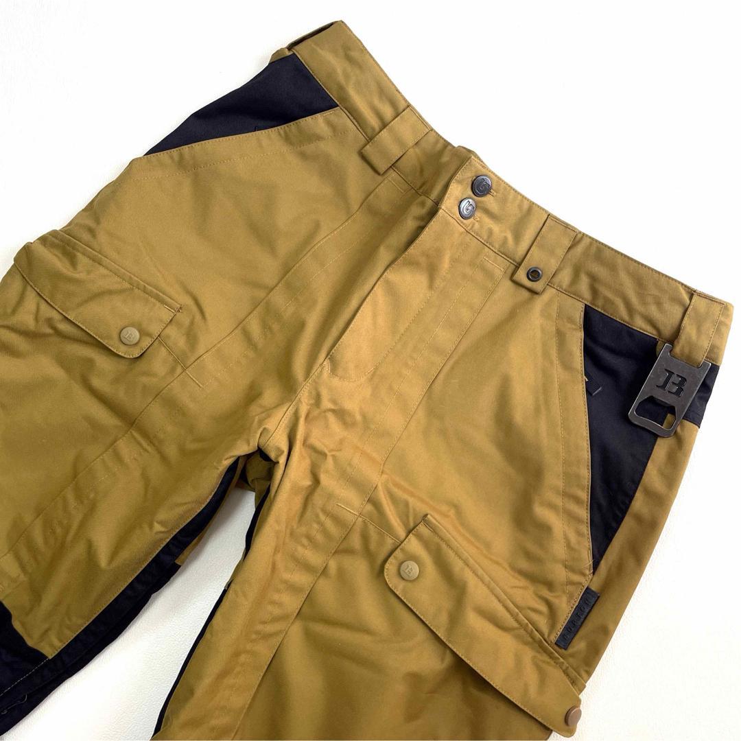 6606 バートン　パンツ　メンズ バイカラー　ダブルニー　ベージュ　ブラック