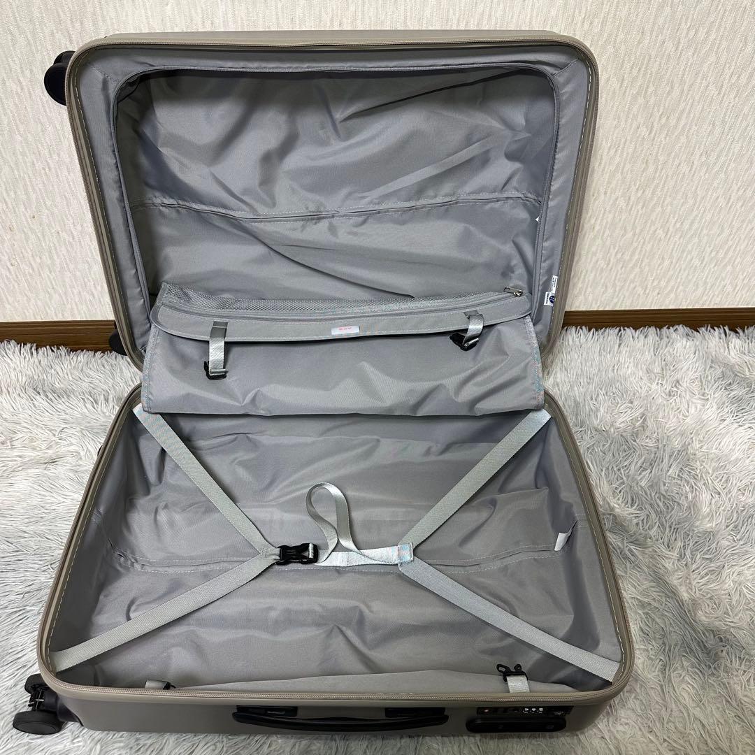 ACE/エース スーツケースTSAロック キャリーケース シャンパングレー　旅行