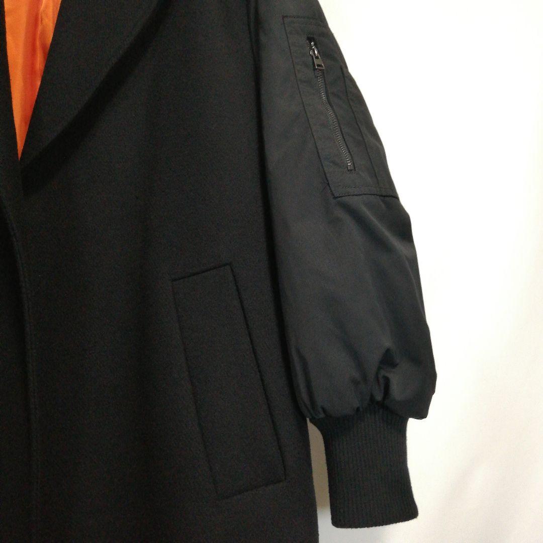 ZARA マッチングボンバーコート ロングコート ロング丈 ガウンコート ザラ