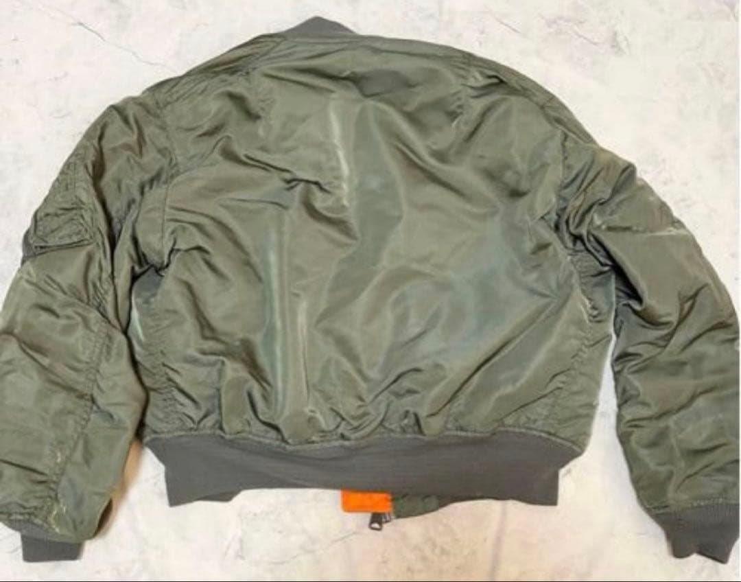 MA1 alpha フライトジャケット　アウター　中綿　アメカジ　90s 短丈