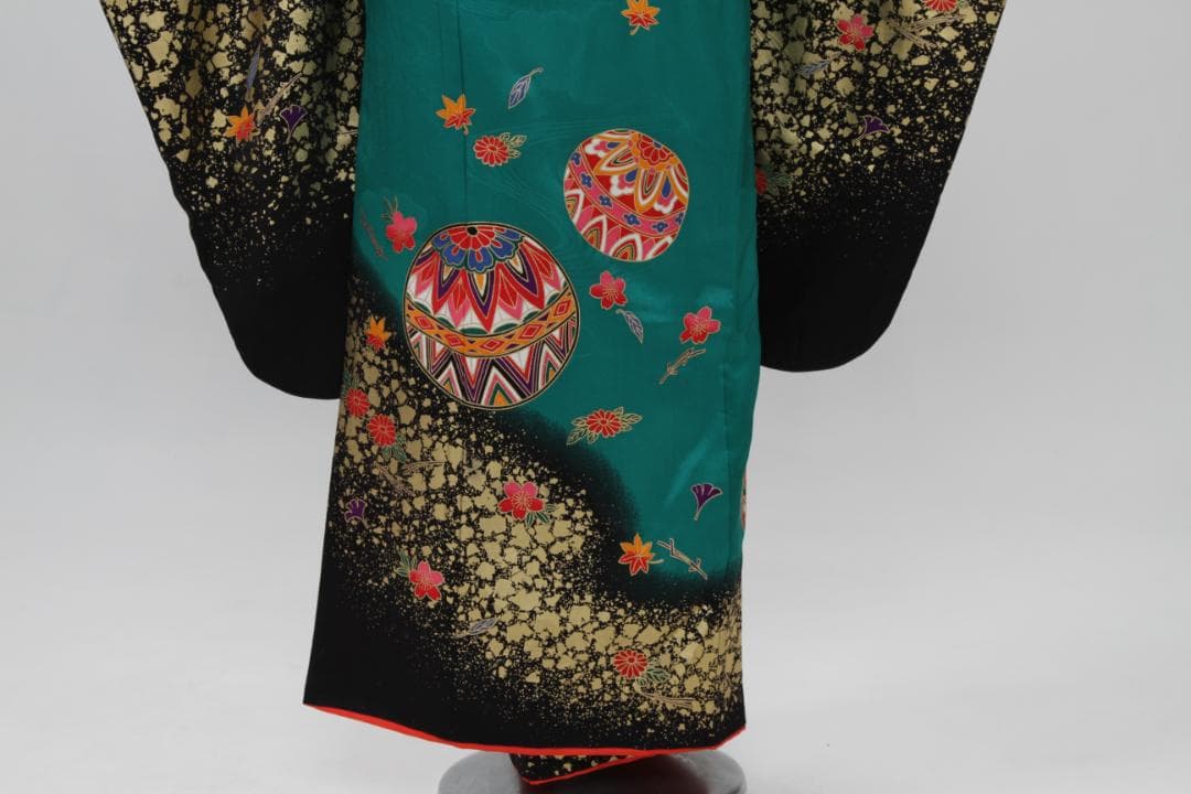 七五三７歳正絹四つ身・長襦袢セット