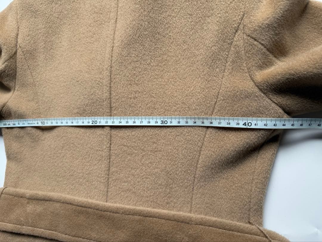 【美品】マックスマーラ Max&co 上品 高級 ベルテッドロングコート 40