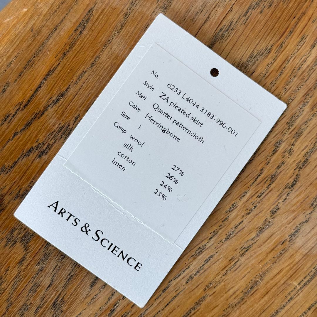 ARTS&SCIENCE × ZANINI Pleated Skirt スカート