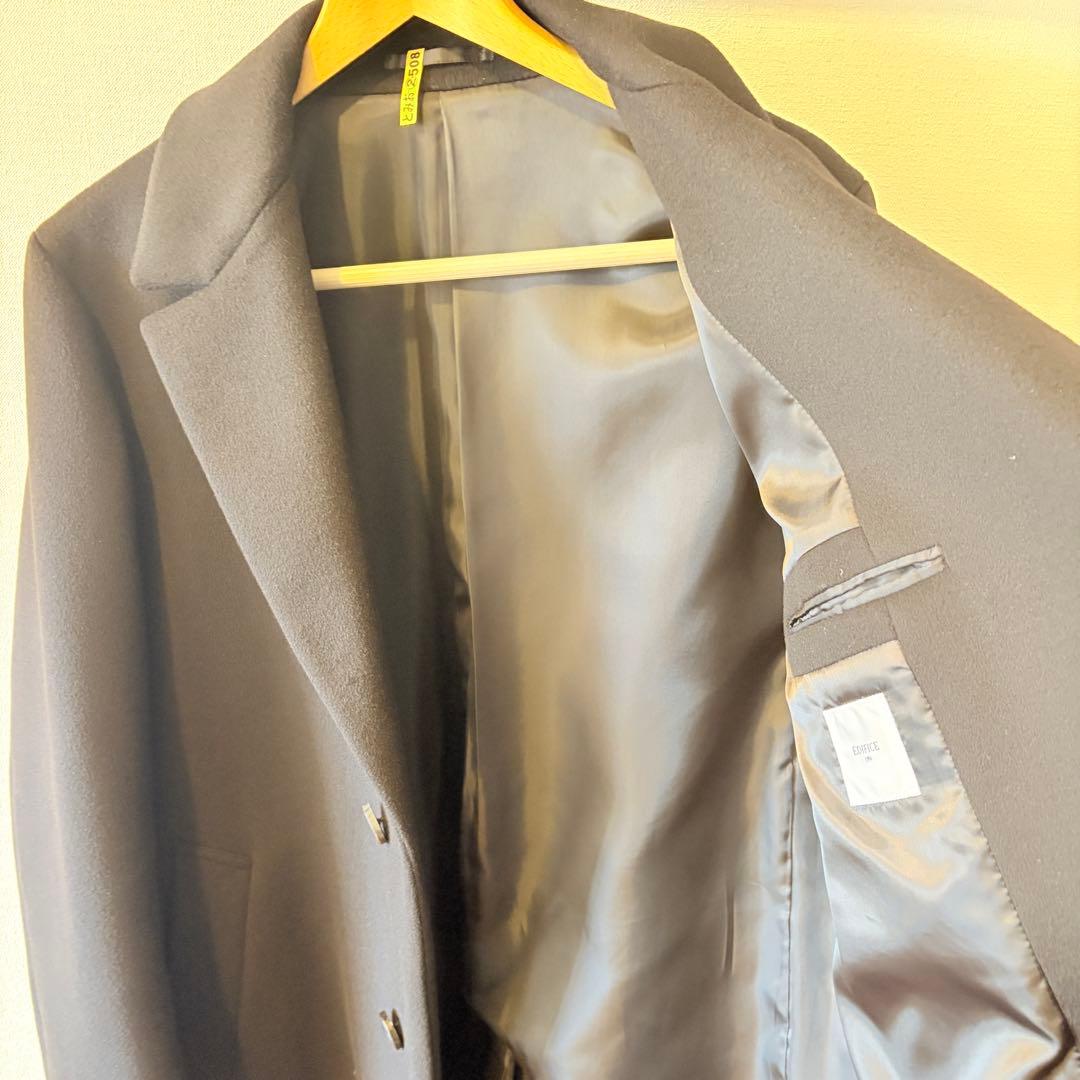 EDIFICE 140sブレンドモッサアルスターコート L完売 美品エディフィス