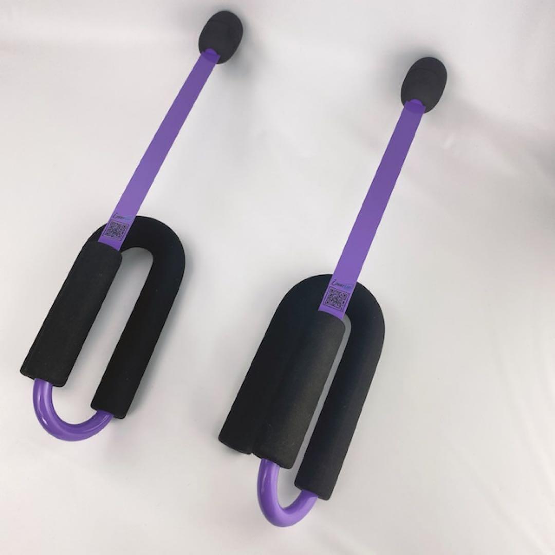 新品 ロープのいらないバトルロープ 持って上下に振るだけ！ パープル