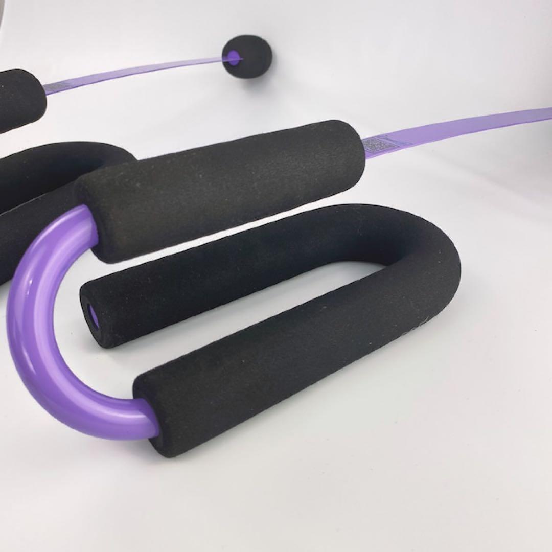 新品 ロープのいらないバトルロープ 持って上下に振るだけ！ パープル