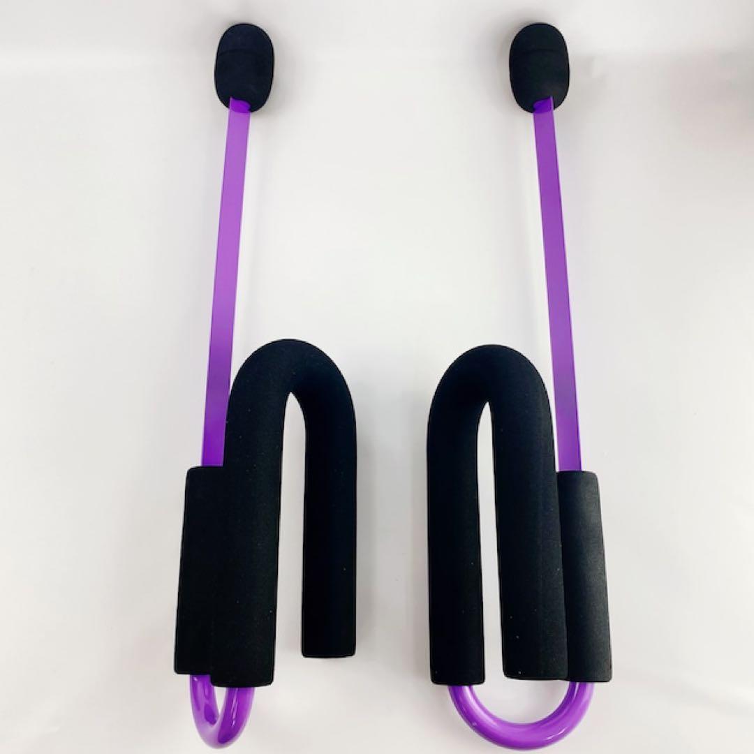 新品 ロープのいらないバトルロープ 持って上下に振るだけ！ パープル