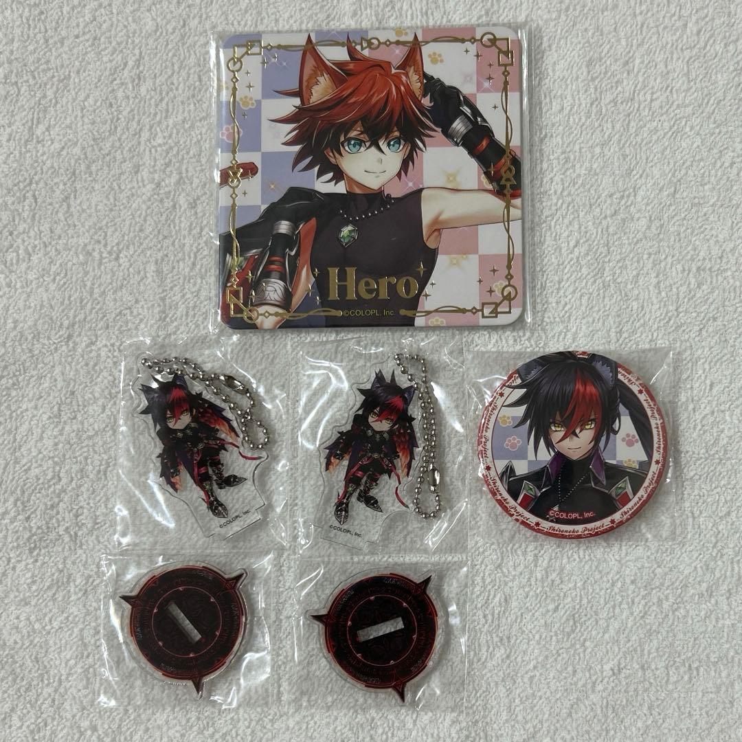 大城光 白又敦 アクリルスタンド アクキー フォトセット 缶バッジ 猫ひ